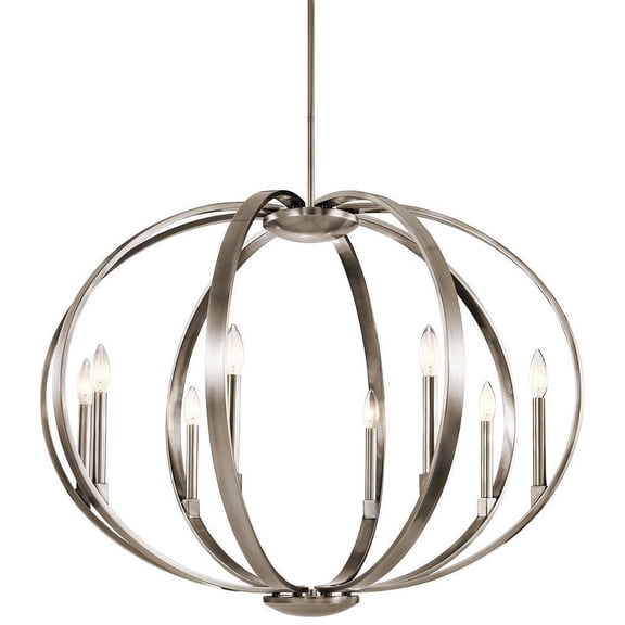 Kichler Lighting - Eight Light Pendant - Chandelier Round Pendant - Elata - 8