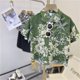thumbnail image 2 of Gibobby Playera&nbsp;Moda Camiseta holgada informal de manga corta para niños pequeños, bebés, niños y niñas, estilo playero(Verde, 8-9 Años), 2 of 5