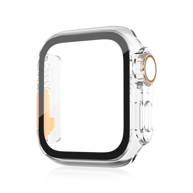 Estuche Impermeable Protección Completa para PC para Apple Watch 9/8/7/6/5/4/SE (41 Mm Transparente)