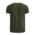 thumbnail image 6 of Cotton Linen T Shirts for Man Summer Casual Lightweight Breathable Short Sleeve Crewneck Loose Tshirts, 6 of 6