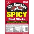 thumbnail image 4 of Buffalo Bills Spicy Ole' Smokies 16-ct Bulk 9-Inch Beef Sticks (two 1-lb bags), 4 of 6