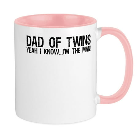 

CafePress - Dad Of Twins Mug - Ceramic Coffee Tea Novelty Mug Cup 11 oz