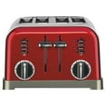thumbnail image 5 of Cuisinart Métal Grille-Pain Classique en 4 Tranches, Rouge, 5 of 5