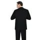thumbnail image 3 of Chaqueta deportiva tipo blazer AMY ZHU para hombre, mezcla de lana, corte clásico, color negro, 3 of 5