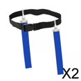 thumbnail image 1 of DYNWAVECA 2xFootball Waist Belt Ribbon Adjustable for Outdoor Accessories Equipment blue, 1 of 8