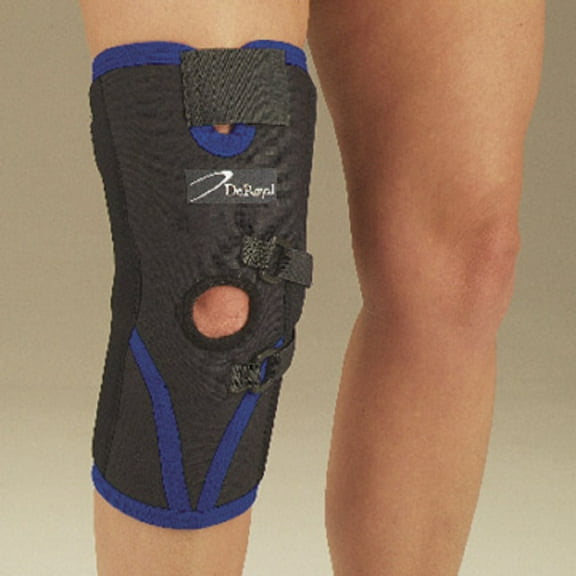 DeRoyal Full Length Patella Stabilizer, Tri-Tex Material, 2X-Large, Left