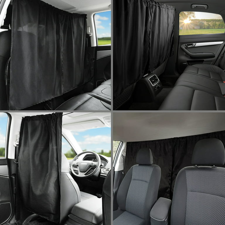 Threns Car Privacy Curtains Universal Car Divider Curtain Between