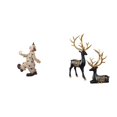 thumbnail image 1 of Colección de figuras de y Estatua única de resina. Adorno para centro de mesa, vitrina, decoración de comedor, regalo de boda., 1 of 8