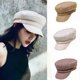 thumbnail image 2 of Personality Cotton Linen Women Autumn Flat Cap Berets Navy Hats Octagonal Cap, 2 of 4