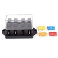 thumbnail image 4 of Fuse Car 4 Way Circuit Standard ATO Blade Fuse Box Block Holder 12V/24V+4 Way Fuse, 4 of 6