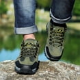 thumbnail image 4 of LASUDRAA Mens Lightweight Hiking Shoes Breathable Anti-Slip Outdoor Trail Trekking Shoes, 4 of 8