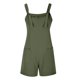 thumbnail image 4 of MKLEKYY Pijama Corto Para Mujer, Mono Informal De Verano, Pantalones Cortos Con Tirantes Ajustables, Mono De Pierna Ancha Con Bolsillos, 4 of 4