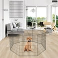 thumbnail image 7 of Bestpet Pet Playpen Exercise Cage, 8 Panel, 30", Black, 7 of 7