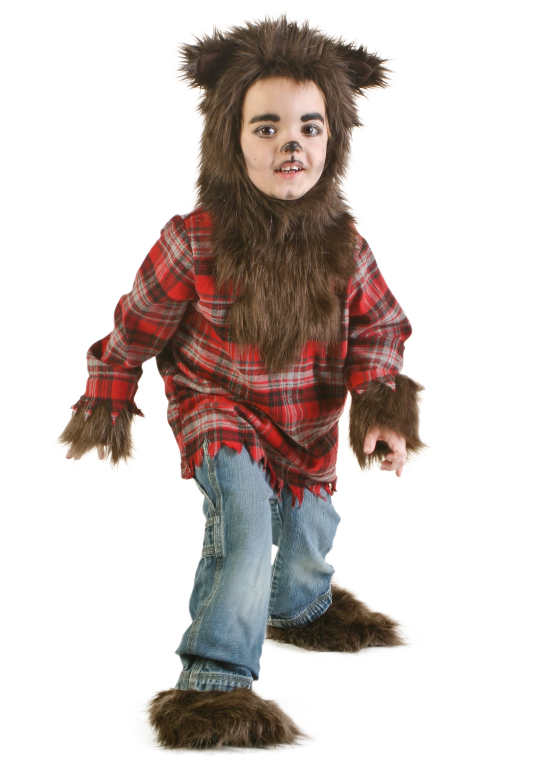 Wee Wolf Child Toddler 2-4T Werewolf Halloween Costume