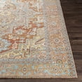 thumbnail image 3 of Hauteloom Hardwick Living Room, Bedroom Patio Outdoor Area Rug - Traditional - Rust, Ivory, Mustard - 5'3" x 7'3", 3 of 8