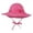 Hot Pink, variant on 6M to 5Years Toddler Yoga Hat Baby Girl Sun Hat Summer Hats UPF 50+ Toddler with Wide Brims Bucket Hat Adjustable