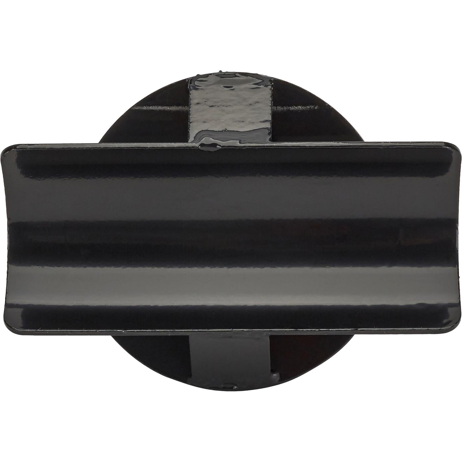Speedway Motors Universal Lower Coil Spring Mount Perch for 3 Inch Axle Tube, Weld-On, Compatible with 3 3/8" I.D. to 5" O.D. Springs, Black Painted Steel Construction, Sold Individually