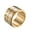 Gold, variant on Rotatable Arabic Roman Number Rings for Men Time Code Stainless Steel Vintage Wide Band Dot pattern Lucky Unique Statement Personalized Gift Jewelry Black 9