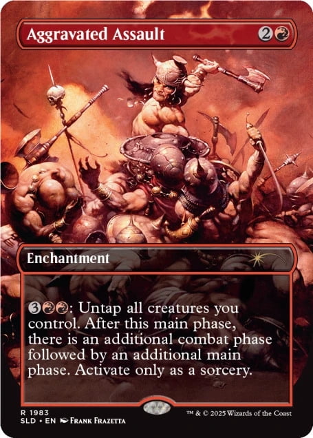 Magic: The Gathering Secret Lair - The Art of Frank Frazetta: The Second Exhibition Foil Edition