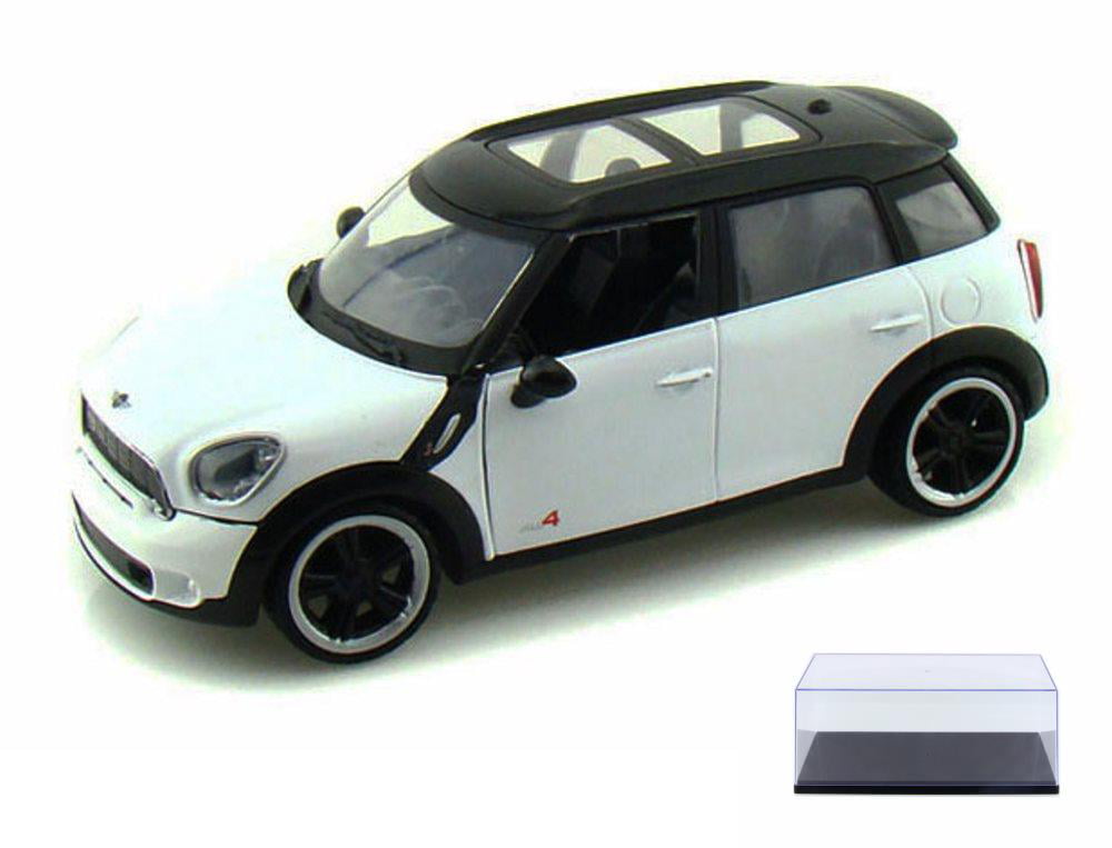 Diecast Car & Display Case Package - Mini-Cooper S Countryman, White ...