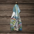 thumbnail image 4 of Siberian Husky Spring Path Kitchen Towel, 4 of 5