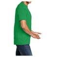 thumbnail image 3 of Mens Core Cotton Male T-Shirts Clover Green 3XL, 3 of 5