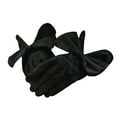 thumbnail image 2 of Guantes de novia para mujer, guantes cortos, accesorios, lavar a mano, brillantes y Negro, 2 of 9