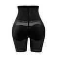 thumbnail image 5 of Defitshape Women's Padded Shapewear Shorts Panties Tummy Control High Waisted Butt Lifter Hip Enhancer Thigh Slimmer Shaper Seamless Black 8, 5 of 5