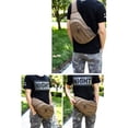 thumbnail image 4 of Men Sling Bag Canvas Casual Multipurpose Chest Bag Sling Backpack for Cycling, 4 of 10