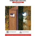 thumbnail image 4 of Rewera - Lámpara solar para exteriores, 40 LED, sensor de movimiento, impermeable, inalámbrica, luces de seguridad solares para exteriores, garaje, patio, 4 of 5
