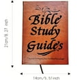 thumbnail image 7 of beuhugas 66-Page Bible Study Guide & Devotional Journal - PU Leather Cover Daily Scripture Quotes, Prayer Reflections to Strengthen Faith, 7 of 7