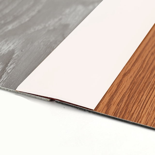 Floor Transition Strips Flat Dividers Pressed Sill Joint Strips White