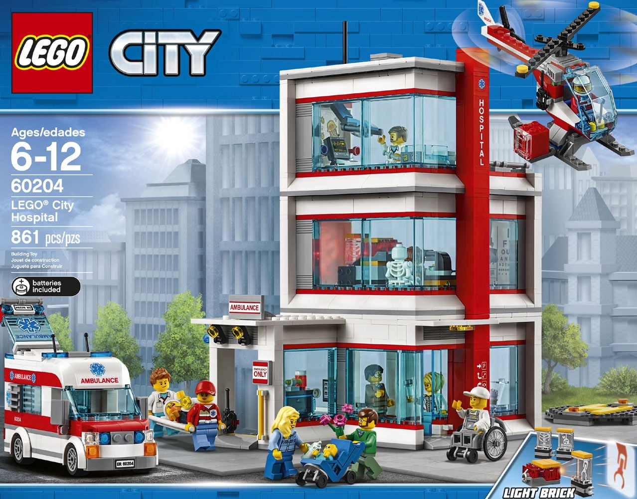 lego hospital walmart