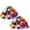 Multicolor, variant on 800 Pcs Multicolor Pom Poms Craft Pom Poms Assorted Sizes, Craft Decorations Rainbow Pom Poms for Diy Art Projects, Fluffy Pompoms for Craft Arts Ornaments Gift Wrapping, Multicolor