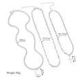 thumbnail image 1 of Mobutofu 6PCS Mens Chains Necklace Alloy Cross Design 11.8*1.2*0.2in, 1 of 8