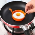 thumbnail image 5 of 3pcs Round Non-Stick Egg Ring Molds - Multi-Purpose Breakfast Lunch Cooking Molds, Durable Design for Fried Eggs, Pancakes, Omelets, Breakfast Skillet & Household Kitchen Cooking Prep, 2*4.5in, 5 of 9