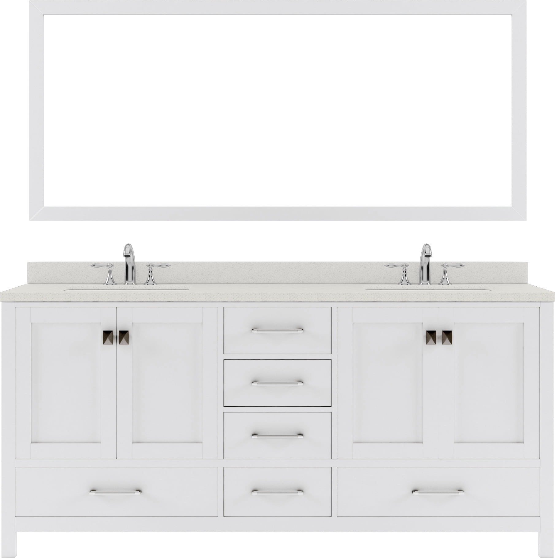 57 Inch Bathroom Vanity Rispa