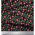 thumbnail image 3 of Soimoi Cotton Duck Fabric Circle,Dot & Triangle Geometric Print Fabric by The Yard 56 Inch Wide, 3 of 3