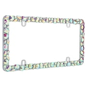 Cruiser Accessories Dazzle License Plate Frame with Iridescent Sparkle