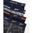 thumbnail image 3 of Calzoncillos tipo bóxer Reebok, ropa interior de alto rendimiento para hombre, paquete de 4, 3 of 7