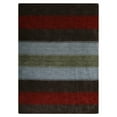 thumbnail image 6 of Rugsotic Carpets Handmade Rugs Hand Knotted Loom Rectangle 8'x10' Brown Silver Wool for Indoor Use, 6 of 8