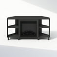 thumbnail image 2 of Electric Fireplace Corner TV Stand, Entertainment Center for TV up to 55 Inch, 2 of 12