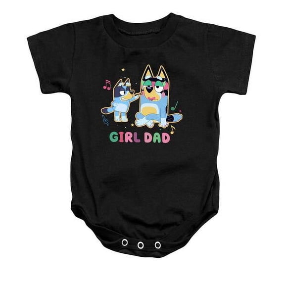 Bluey Girl Dad Baby Onesie Trending Bluey Tee, Bingo T-Shirt, Cute Bluey Shirt Cute Baby Onesie, BABY BODYSUIT LAT 4424