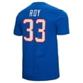 thumbnail image 3 of Men's Mitchell & Ness Patrick Roy Blue Montreal Canadiens  Name & Number T-Shirt, 3 of 3