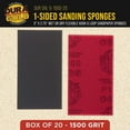 thumbnail image 2 of 1500 Grit 5" X 2-3/4" Sanding Sponges, Box Of 10 - Hook & Loop Wet/Dry Flexible, 2 of 5
