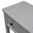 thumbnail image 6 of Contemporary Console Sofa Table with Drawers, 2 Shelf Farmhouse Hallway Entryway Table with Storage, Side Cabinet Console Table for Living Room and Entrance, 6 of 8