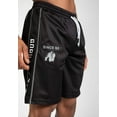 thumbnail image 5 of Functional Mesh Shorts - Black/White, 5 of 7