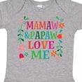 thumbnail image 4 of Inktastic Mamaw and Papaw Love Me Girls Baby Bodysuit, 4 of 5