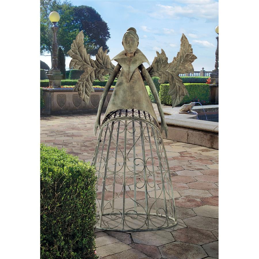 Design Toscano Tempest, the Metal Garden Trellis Fairy