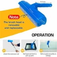 thumbnail image 6 of Nichiyo 10 inch Ceiling Paint Roller with Splash Shield, Adjustable Handle No Drip Roller Paint Brush Splatter Guard for Painting Ceilings Walls (EL01117), 6 of 10